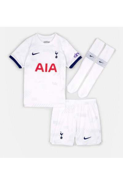 Fotbalové Dres Tottenham Hotspur Dětské Domácí Oblečení 2023-24 Krátký Rukáv (+ trenýrky)
